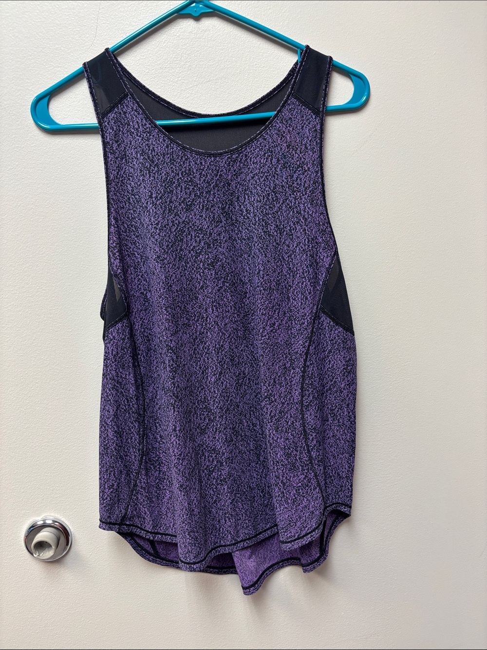 lululemon athletica Purple Heathered Racerback Tank